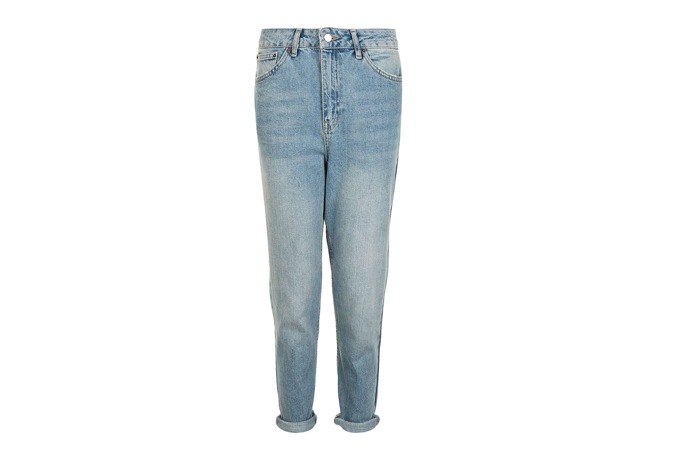 PETITE MOTO Bleach Mom Jeans available at topshop.com (image credit: topshop.com)