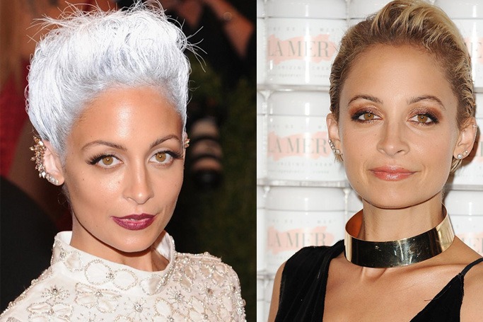 nicole richie gray hair nicole richie gray hair