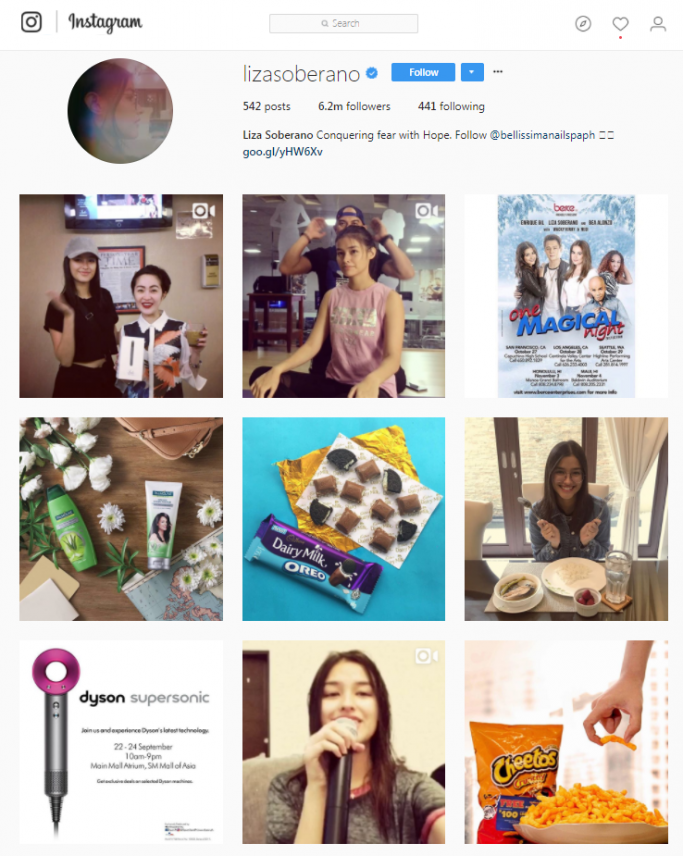 Liza Soberano - Pinoy on Instagram Liza Soberano - Pinoy on Instagram