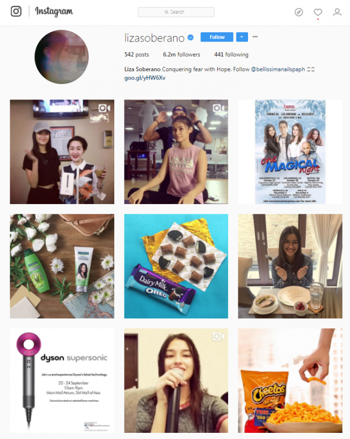 Liza Soberano - Pinoy on Instagram