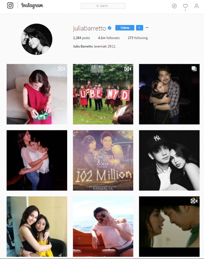Julie Barretto - Pinoy on Instagram Julie Barretto - Pinoy on Instagram