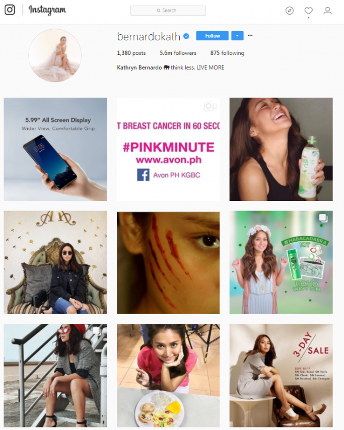 Kathryn Bernardo - Pinoy on Instagram Kathryn Bernardo - Pinoy on Instagram