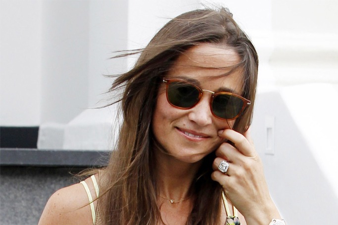 Pippa Middleton's diamond engagement ring 2017 Pippa Middleton's diamond engagement ring 2017