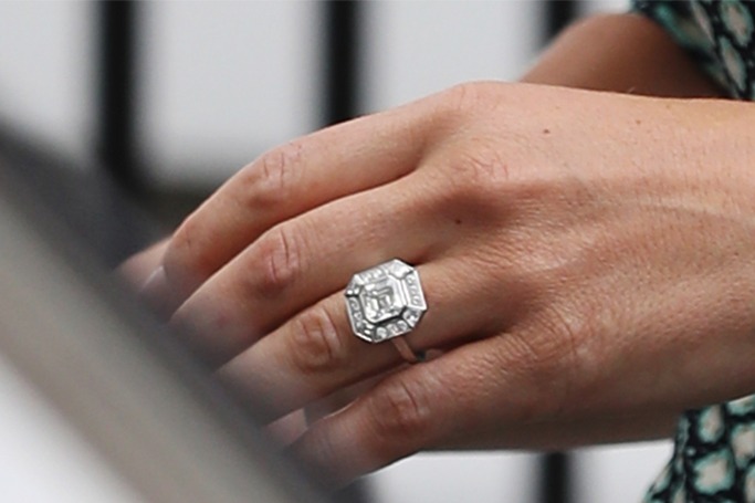 Pippa Middleton's diamond engagement ring 2017