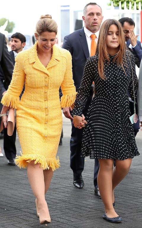 Royal Race Day Fashion: Princess Haya At The Epsom Derby ...