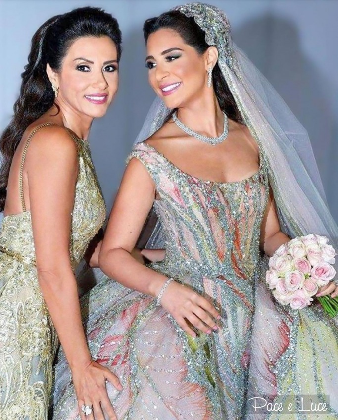 Famous Brides in Elie Saab Wedding Dresses -Reem Ashour Osseiran