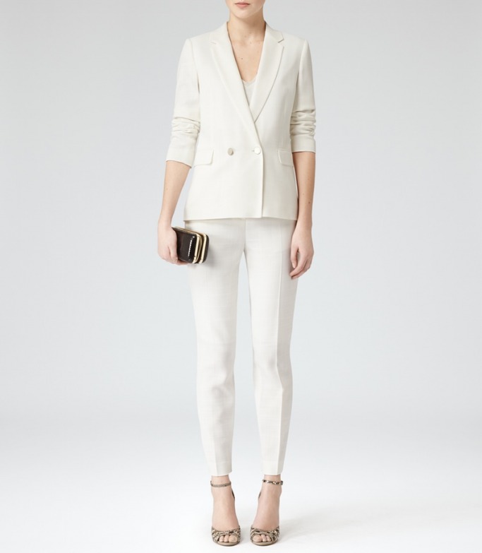 Reiss - White Pantsuit 