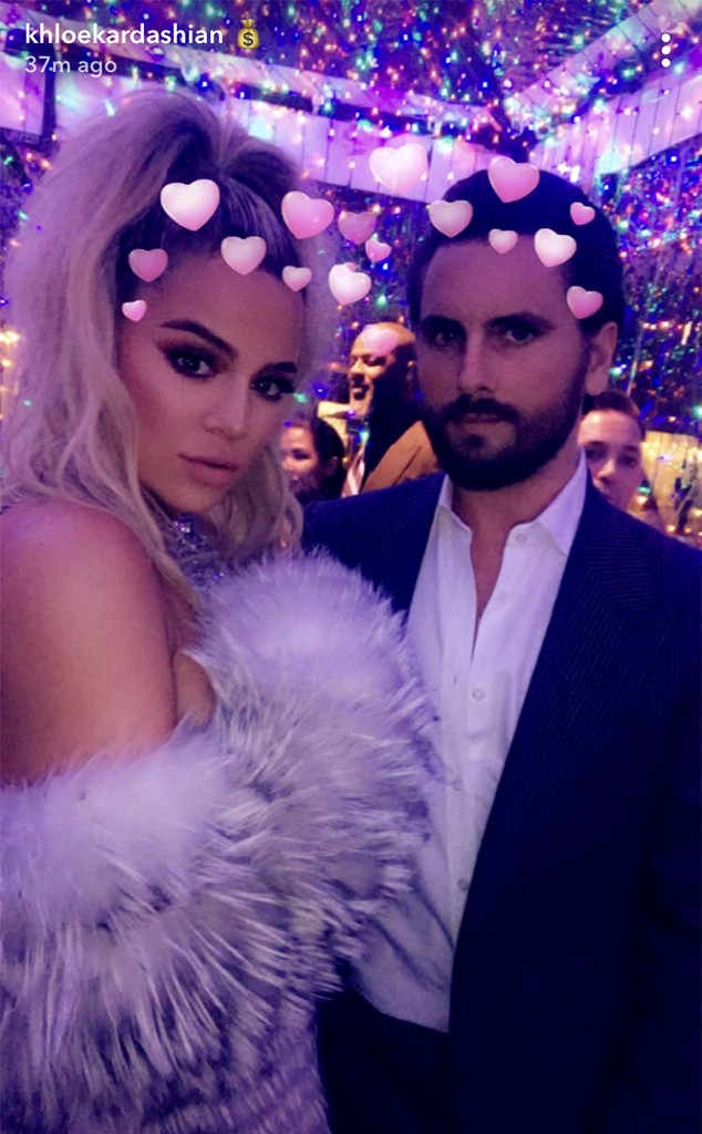 Khloe Kardashian and Scott Disick 