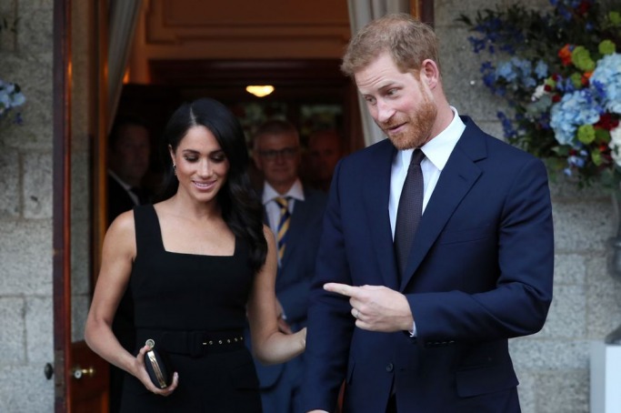 Meghan Markle in Emilia Wickstead LBD Meghan Markle in Emilia Wickstead LBD 2