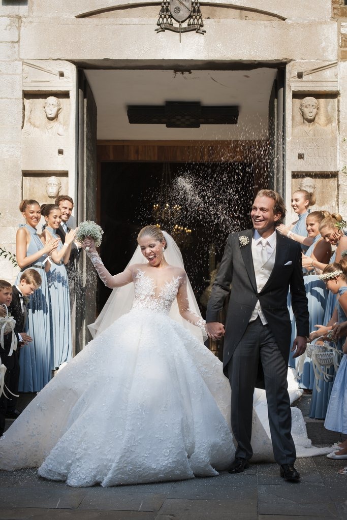 Victoria Swarovski wedding dress