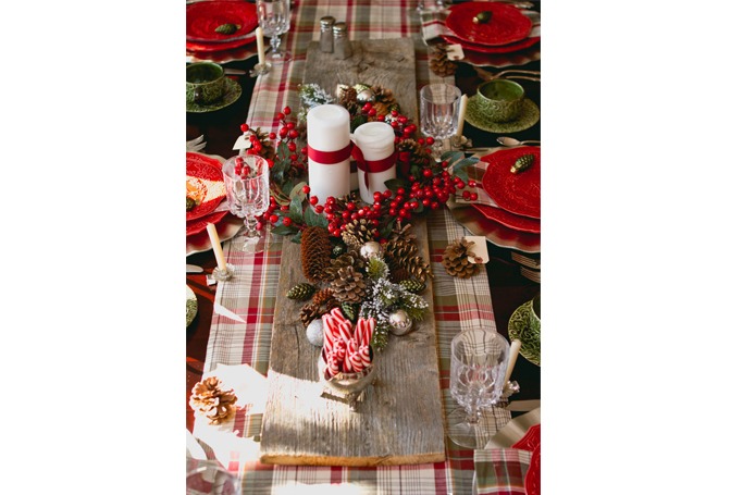holiday dinner table setting holiday dinner table setting