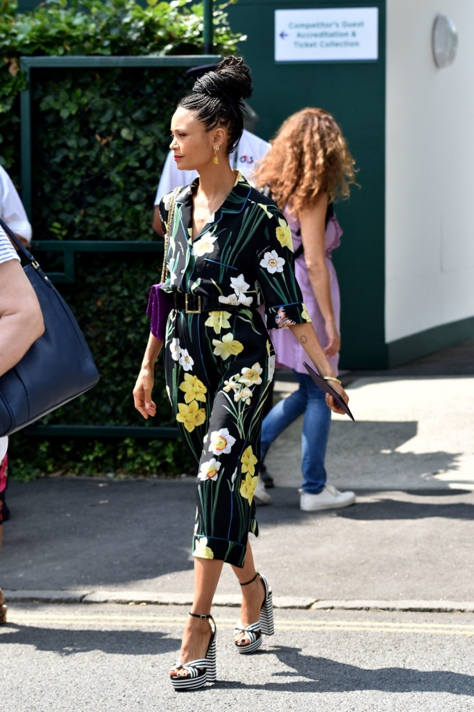 Wimbledon 2018 Best Dressed: Thandie Newton 