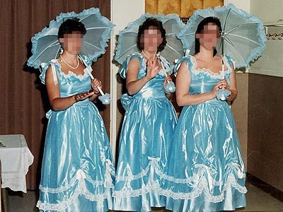 Ugly bridesmaid dresses