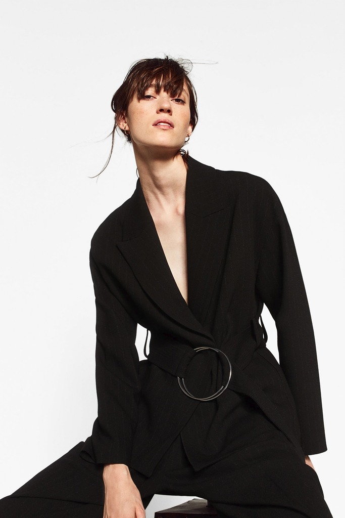 zara pinstripe blazer zara pinstripe blazer