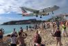 plane flying low maho beach