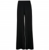 Velvet Stripe Wide Leg Trousers