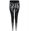 Exacting Fitness Leggings Mono Floral White