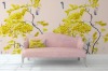 Chinese Tree in Blush Mural Wallpaper