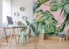 Pink Jungle Wallpaper, from £26 per square metre, Wallsauce