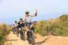 E-biking along desert trails