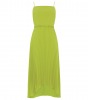 Oasis Lime Pleated Midi Dress