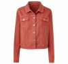 JD Williams Terracotta Western Style Denim Jacket