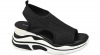 Deichmann Black Platform Knitted Sporty Sandals, £29.99/AED140.05