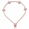 Astley Clarke Pink Opal Floris Kula Bracelet