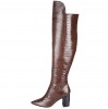 Very Croc Knee Boots, £50/AED225.69