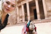 Karlie Kloss and Ellie Goulding in Jordan 