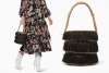Kayu Black Fringed Mini Lolita Bucket Bag