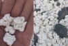 Canary Island beach looks like popcorn