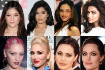 celebrity eyebrow before and after