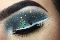 Christmassy Eye Makeup Looks