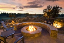 outdoor fire pit