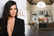 Inside Kourtney Kardashian's Weird Yet Wonderful Home Office