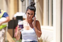 kourtney kardashian coffee run