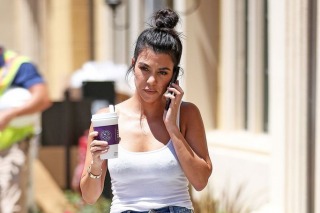 kourtney kardashian coffee run