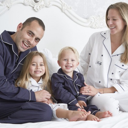 personalised family pjs