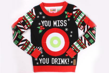 you miss you drink ugly sweater