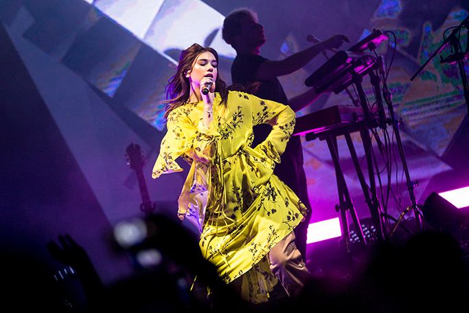 Inside Dua Lipa’s Abu Dhabi Wardrobe 