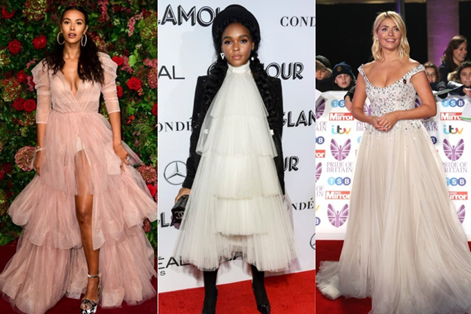 Tulle Is The Latest Red Carpet Trend